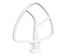 Batteur plat de remplacement avec revêtement K45B, compatible avec KitchenAid, batteur sur socle, compatible avec le batteur sur socle à tête inclinable de 4,5 QT KSM90, K45