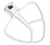 Batteur plat revêtu K45B, accessoire de batteur for robot pâtissier 4,5 à pintes, compatible avec les bols sur socle