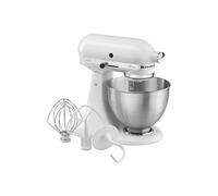KitchenAid 5K45SSEWH Robot mixer 275 W Métallique, Blanc