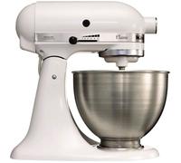 KitchenAid 5K45SSEWH Robot mixer 275 W Métallique, Blanc