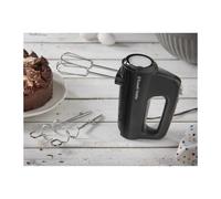 Russell Hobbs Batteur à main Matte Black 24672-56 – 350 W, noir mat, 5 vitesses, 2 fouets