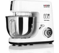Batteur Semi Professionnel HAEGER Cake Boss - 1500W, Bol 6L, 6 Vitesse blanc G