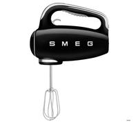 Smeg Batteur à main HMF01BLEU – 9 vitesses 250 W – Noir Vintage Années 50