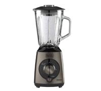 Batteur sur socle - 1000W - 1,5 Liter - Kunststoff - Schwarz/Stahl