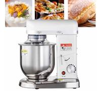 Batteur sur socle électrique, puissance de 500 W, 3 vitesses et accessoires multiples, idéal pour la pâtisserie et la préparation de pâtes dans les cuisines commerciales.