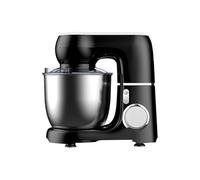 Batteur sur socle, Mélangeur De Pâte Domestique, Gâteau Planétaire, Support En Acier Inoxydable, Chef Cuisine, Aliments Électriques Pour la pâtisserie(Black)