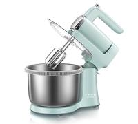 Batteur sur socle, moteur puissant haute performance, 9 vitesses, mixeur électrique de cuisine, bol en acier inoxydable, fouet plat
