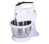 Batteur sur socle - TEFAL - HT3121 - 300W - 5 vitesses - Bol 3,5L en inox