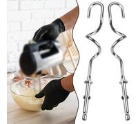 Batteurs mélangeurs à main en acier inoxydable pour modèles Kenwood Chef et Major, lot de 2 fouets à pâte turbo compatibles avec les batteurs à main Kenwood (D)