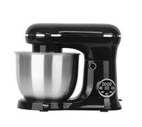 Batteurs sur socle, Accueil 5.5L Mélangeur De Nourriture Support Chef Machine Petit Et Nouilles Pétrissage Assistant Cuisine,pour la pâtisserie(Black with lcd)