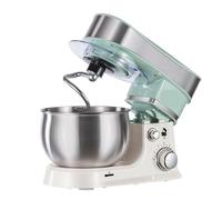 Batteurs sur socle, Machine De Chef Domestique, Petit Mélange Pâte Multifonctionnel, Pétrissage Automatique, Mélangeur D'œufs Lait Frais,pour la pâtisserie(Green)