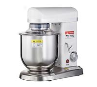 Batteurs sur socle, Mélangeur Alimentaire Vertical Électrique De 5/7/10 Litres, Processeur Planétaire Avec Crochet À Pâte, Batteur Plat, Fouet Fil,pour la pâtisserie(10L)