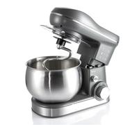 Batteurs sur socle, Mélangeur De Cuisine Électrique: Batteur Sur Socle Avec Planétaire, Support Mélange Automatique Pour Processeur Pâte,pour la pâtisserie(Gray)