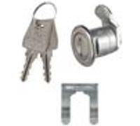 Batteuse courte avec came pour boîtes aux lettres collectives - RENZ - 0624007001 Noir G