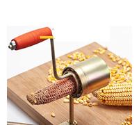 Batteuse de Maïs à Manivelle pour les Fermes et les Familles Outil de Décapage Rapide des épis de Maïs, Serrage Ferme, Pelage Efficace avec Matériau en Fer pour une Longue Durée