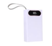 Battey Boîtier d'assemblage pour 12 batteries 18650 à dessus plat Grande capacité Boîte de chargement rapide pour alimentation extérieure de secours Contacts à ressort Boîtier de batterie