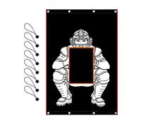 Batting Cage Backdrop - Heavy Duty Weather Resistant Net, Softball Hitting Backdrop Screen for Practice Training | Protective Net for Outdoor Backyard Court Field School Use