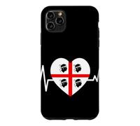 Battito Sardo Sardegna Coeur Quattro Mori Orgoglio Sardo Coque pour iPhone 11 Pro Max