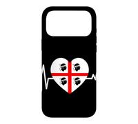 Battito Sardo Sardegna Coeur Quattro Mori Orgoglio Sardo Coque pour iPhone 17 Pro Max