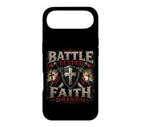Battle Combat Faith Driven Christian Warrior Armor of God Coque pour iPhone Air