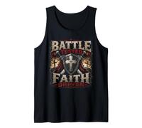 Battle Combat Faith Driven Christian Warrior Armor of God Débardeur
