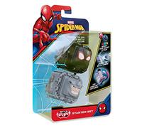Battle Cubes Marvel Spider-Man Miles Morales VS Rhino - Battle Fidget Set