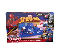 Battle Cubes Marvel Spiderman Battle Arena Set - Glow Venom + Metallic Spiderman