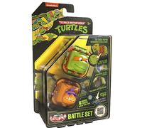 Battle Cubes Ninja Turtles Battle Cube - Michel-Ange Vs Bebop, Lot de 2 - Kit de Combat