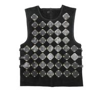 Battle-Merchant Cuir Sauvage Cuirasse Vares , Noir - Lederrüstung