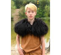 Battle-Merchant Enfant Épaule De Peau De Mouton Du Nord, Noir