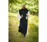 Battle-Merchant Habitude Anselm 2-in-1, Nature/Noir Costume Larp Moyen Âge