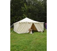 Battle-Merchant Herold Tente de chevalier 5 x 5 m 425 GMS Naturel