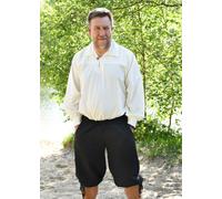 Battle-Merchant Knickerbocker Jonte Noir Moyen Âge Viking LARP Short Homme