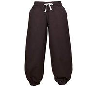 Battle-Merchant Pantalon médiéval Enfants en Coton - Garçons Filles Pantalon Pirate (Marron/164)