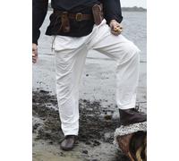 Battle-Merchant Pantalon Médiéval Simple Hagen, Naturel
