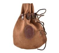 Larp Sac en Cuir Avec Celtique Croix Porte-Monnaie Cuir Sac Moyen Âge