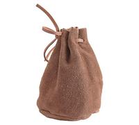 Battle-Merchant Porte-Monnaie en Cuir pour Chat - Viking - Moyen-Âge - LARP - Marron