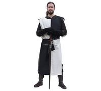 Battle-Merchant - Tabard médiéval Eckhart - style chevalier - naturel/noir - S/L