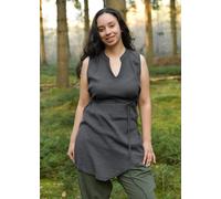 Battle-Merchant Tunika Nimith Pour Femme, Gris (Coton)