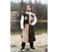 Battle-Merchant Tunique Médiévale Rembourrée Chevalier Croisé LARP