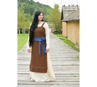 Battle-Merchant Viking Schürzenkleid Annik, Diamantköper, Braun