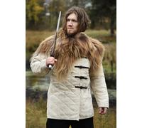 Battle-Merchant Viking Schulterfell Nordlandschnucken Braun Moyen Âge Costume