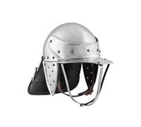 Battle-Merchant Zischägge, Casque Landsknecht du 17e Siècle, Moyen Âge