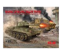 Battle Of Berlin (april 1945) (t-34-85, King Tiger) - 1:35e - Icm G