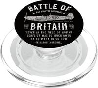 Battle of Britain WW2 - The Few - Winston Churchill Spitfire PopSockets PopGrip pour MagSafe