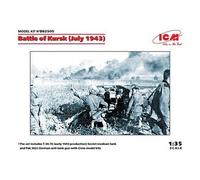 Battle Of Kursk(july 1943)(t-34-76(early 1943),pak 36(r )with Crew(4 Figures)) - 1:35e - Icm