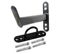 Battle Rope Support mural pour corde de combat, crochet de corde de combat robuste, support de corde de combat noir, rangement économique d'accessoires de fitness pour anneaux d'entraînement, bandes