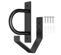 Battle Rope Wall Mount Kit - Organisateur de corde d'exercice en acier lourd - d'entraînement, crochet multi-usage pour salle de gym à domicile ou salle de sport commerciale