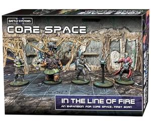 Battle Systems - Core Space First Born - Jeu de société Sci-Fi Miniatures - Figurines Cyberpunk de 28 mm pour jeu de guerre 40 K - Terrain de jeu modulaire 3D - (In the Line of Fire)