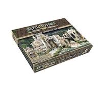 Battle Systems Fantasy Wargames Terrain - Ruined Monastery - Table de jeu War Game Board multi-niveaux - Univers Wargaming 40K - BSTFWE007